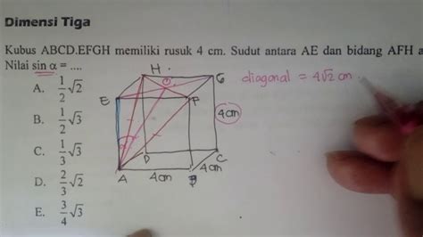 Tutorial Dimensi Tiga Menentukan Nilai Sinus Matematika Sma Youtube