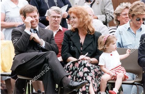 Duke Duchess York Daughter Princess Eugenie Editorial Stock Photo ...