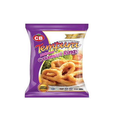 Cb Tempura Natural Calamari Rings Cb Frozen