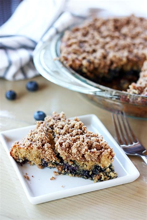 Blueberry Crumb Cake Busy But Healthy