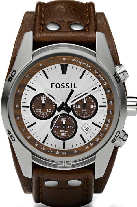 Men S Fossil Chronograph Cuff Watch Ch