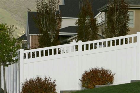 Quality Picket Top Vinyl Fence Diy Vinyl Products