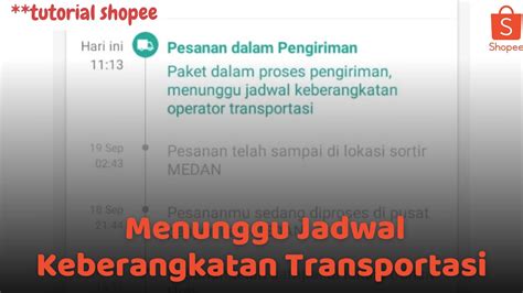 Cara Mengatasi Paket Dalam Proses Pengiriman Menunggu Keberangkatan