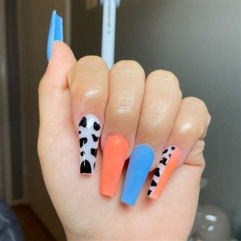 Cow Print Nail Design For Summer Pictures Photos And Images For