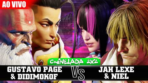 STREET FIGHTER 6 TORNEIO CHINELADA 2X2 GUSTAVO PAGE DIDIMOKOF Vs