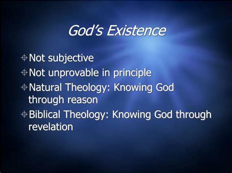 Ppt Arguments For The Existence Of God Powerpoint Presentation Free