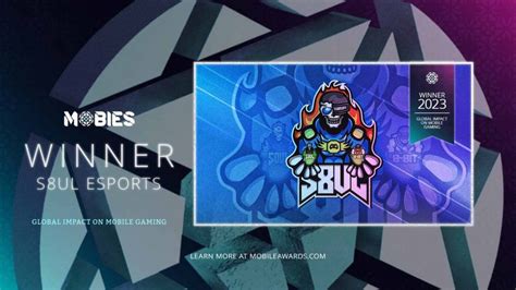 S8UL Esports India S Leading Organization Honored With MOBIES Global