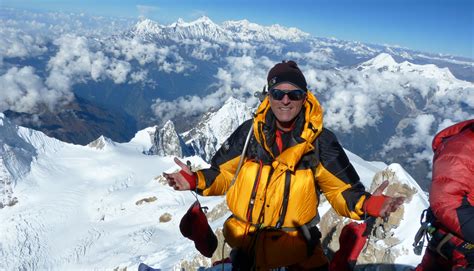 Mt. Manaslu, the eight highest peak of the world which is elevated at ...