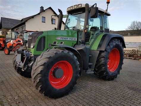 Fendt 714 Vario TMS Tracteur Agricole Thommen Schwall