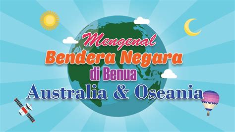 Mengenal Bendera Negara Di Benua Australia Oseania YouTube