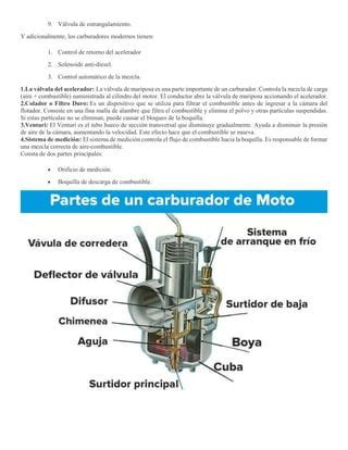 Gu A Completa Sobre El Carburador De Tu Moto Funcionamiento Problemas