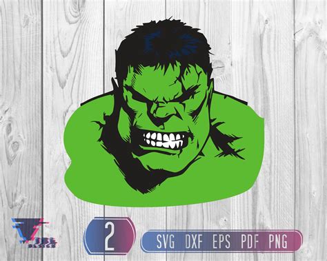 Hulk Svg Layered The Incredible Hulk Svg Marvel Svg Etsy