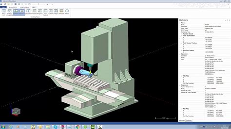 Mastercam Tutorial Machine Simulation With Rotary 4 Axis Youtube