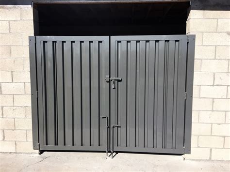 Fusion Metalworks Trash Enclosure Gates