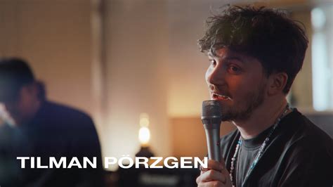 Tilman Pörzgen Legenden der Leichtigkeit DaJu Studiosession YouTube