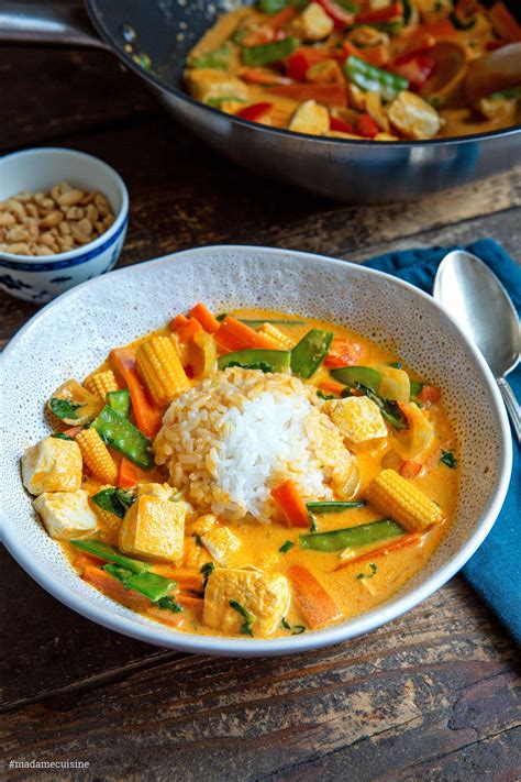 Rotes Thai Curry Vegetarisch Rezepte Suchen