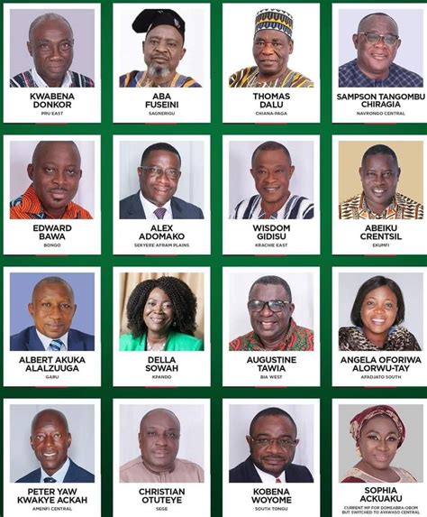 Meet The Ndc Mps Who Lost Their Seats Dailyguide Network