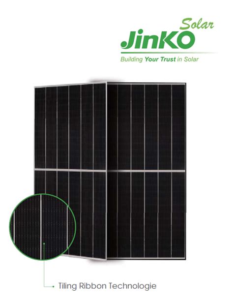 Solar Panel Jinko Tiger N Type 60TR JKM370N 6TL3 V 370Wp Mono