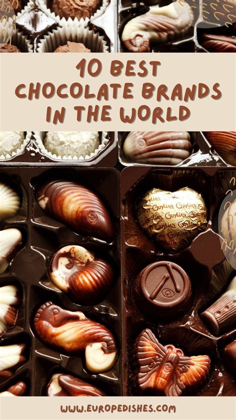 10 Best Chocolate Brands In The World Milka Dove Ghirardelli Godiva