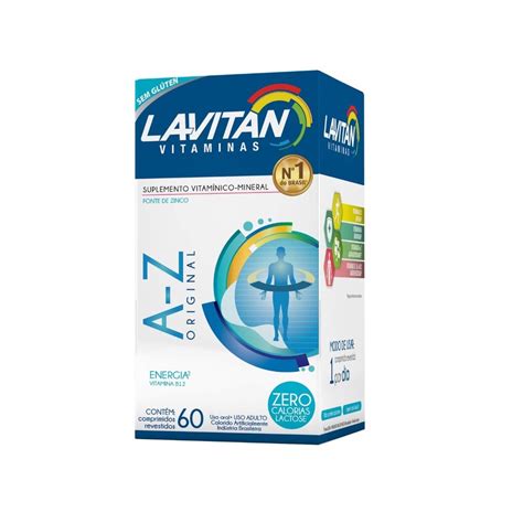 Lavitan A Z Homem 60 Comprimidos Shopee Brasil