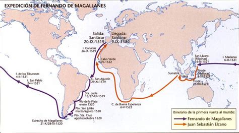 Biografia de Fernando de Magallanes 1480 1521 y su Expedición