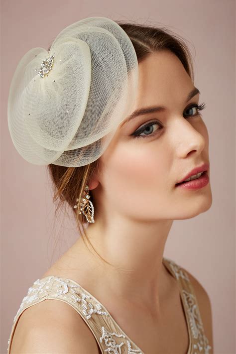 Calla Lily Bibi From BHLDN Floral Accessories Hair Fancy Hats