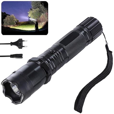 Kliffoo Portable Rechargeable Torch Led Flashlight For Emergency Use