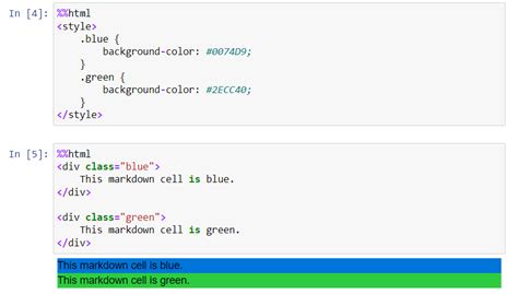 How To Change Color In Markdown Cells In Ipythonjupyter Notebook