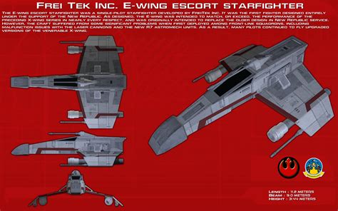 E-wing escort starfighter ortho [New] by unusualsuspex on DeviantArt