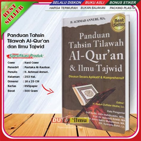 Panduan Tahsin Tilawah Al Quran Dan Ilmu Tajwid Lazada Indonesia