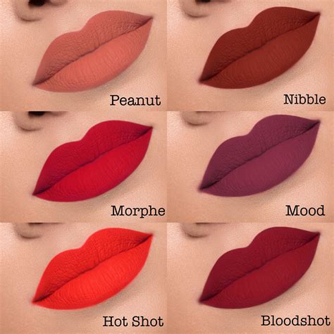 Morphe Matte Liquid Lipstick Lipstick Kit Lip Colors Lipstick Colors