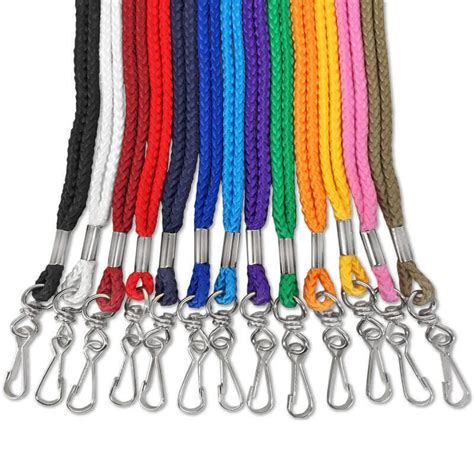 Round Braided Lanyard - Break-A-Way - ID Card Systems