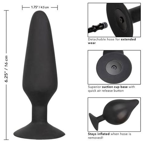 Colt Xxxl Pumper Plug Inflatable Butt Plugs Anal Sex Toys