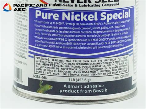 Bostik Never Seez Pure Nickel Special Nsbt N