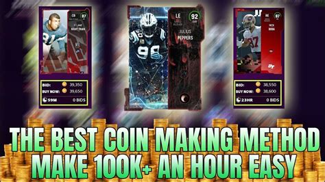 Coin Making Method In Madden Ultimate Team K An Hour