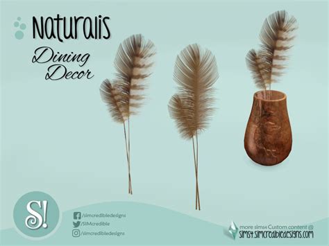 The Sims Resource Naturalis Dining Feathers Only