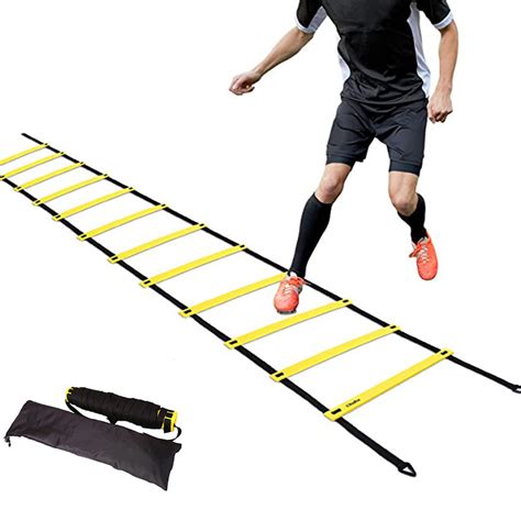 Sports Equipment Adjustable Football Flat Training Speed Agility Ladder