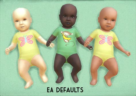 The Sims Baby Skin Flipmoms