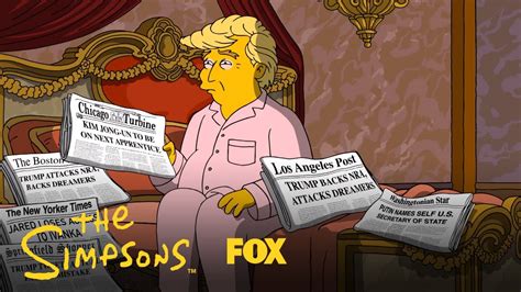 A Tale Of Two Trumps Season 29 The Simpsons Youtube