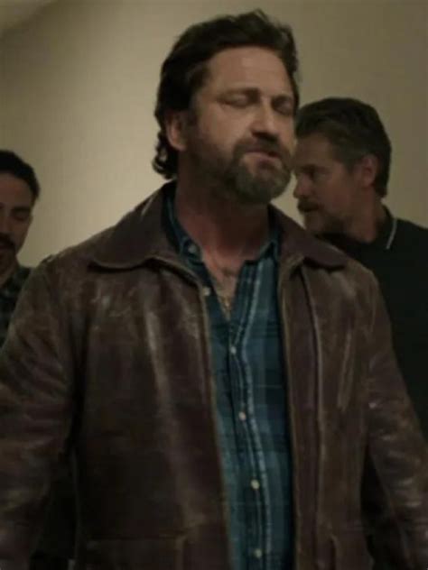 Den Of Thieves 2 Pantera 2025 Gerard Butler Leather Jacket