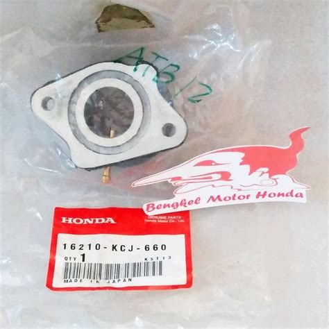 Jual Insulator Karburator Karet Intake Manipol Tiger Revo Ori AHM 16210