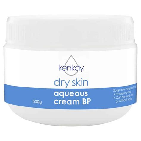 Kenkay Dry Skin Aqueous Cream Bp 500g Jar Discount Chemist