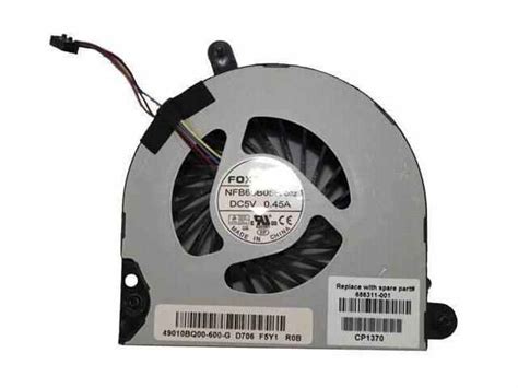 HP EliteBook 8560P 8560W CPU Cooling Fan Ok Computer Plus