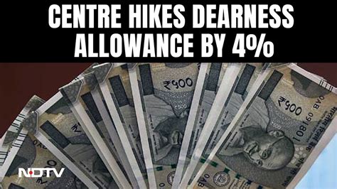 Cabinet Clears Hike In Dearness Allowance For Central Government