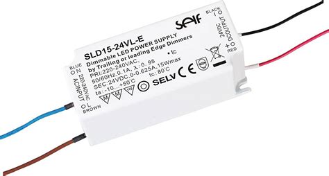 Self Electronics SLD15 24VL E LED Driver Constante Spanning 15 W 200