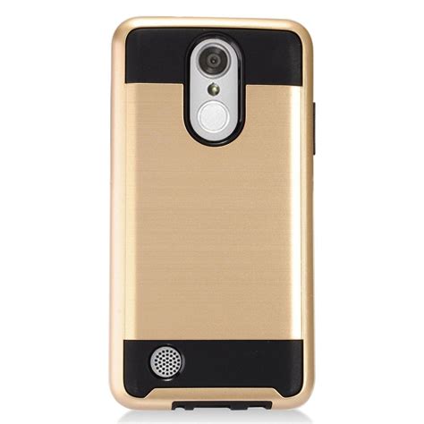 Wholesale Lg Aristo Lg Lv Lg Ms Armor Hybrid Case Champagne Gold