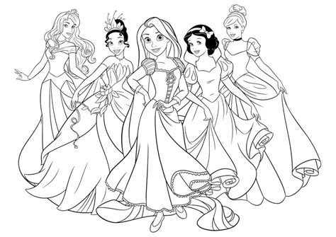 Pilier Compter Jusquà Cadeau Coloriage Disney Princesse à Imprimer