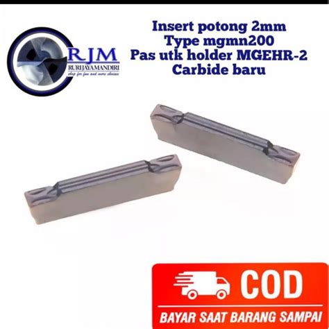 Jual Insert Bubut Insert Potong Mm Mgmn Carbide Cocok Untuk Holder