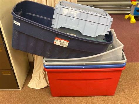 Large Storage Totes - Baer Auctioneers - Realty, LLC