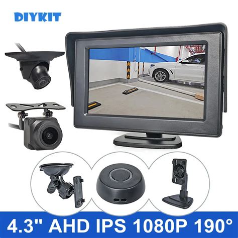 Diykit X Inch Ahd Ips Rear View Backup Car Monitor